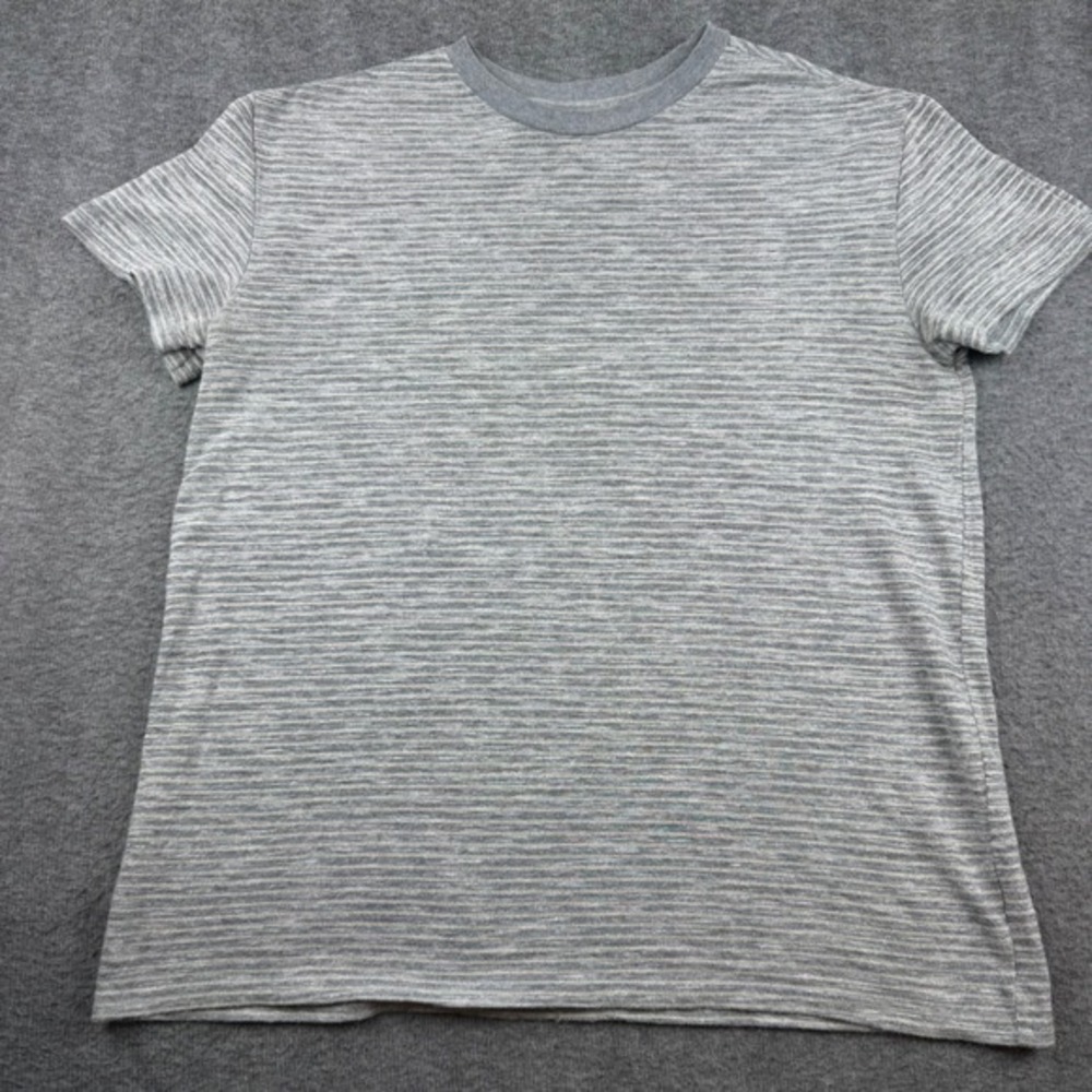 Goodfellow & Co T-Shirt Men's Large Gray Space Dye Short Sleeve Crewneck Tee